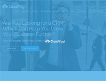 Tablet Screenshot of cloudyogi.com